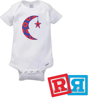 Phish Farmhouse Gerber Baby Onesie® Cotton Unisex White Short Sleeve