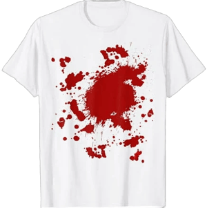 Blood Splatter All Over Costume T-Shirt