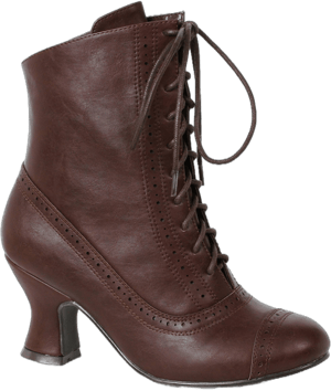 Ellie Women Shoes Victorian Heel Bootie