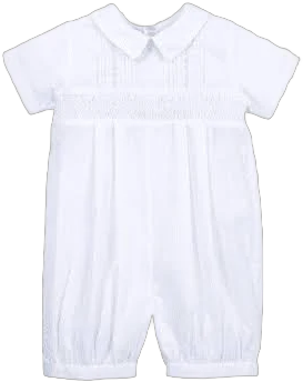 Feltman Brothers Baby Boys Dressy Smocked Romper