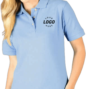 Blue Generation Women's Superblend Easy-Care Pique Polo