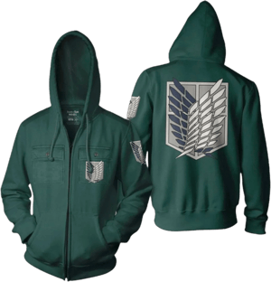 Attack On Titan Scout Regiment Chest Pocket Hoodie