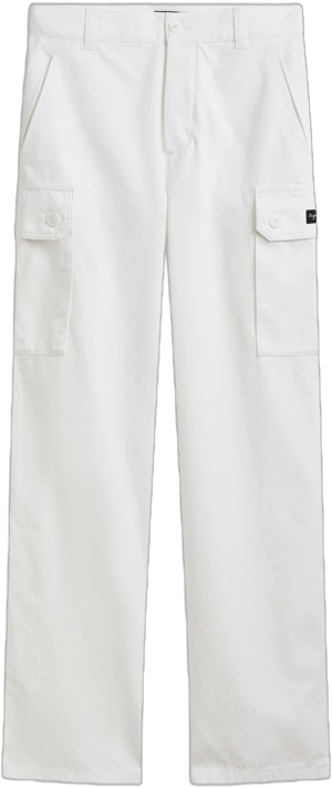 White Cotton Canvas Treillis Pants - agnès B.