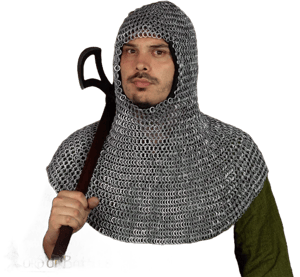 Aluminum Chainmail Coif