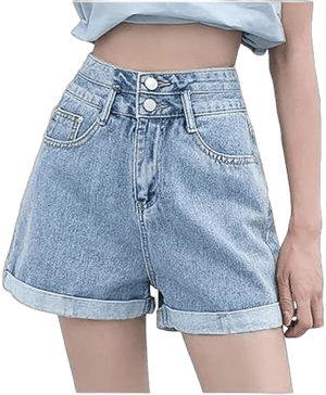 Women's High Waisted Denim Shorts Casual Ripped Summer Hot Short Jeans Frayed Distressed Jeans Shorts with Pockets Clearance of Sales Today Deals Prime