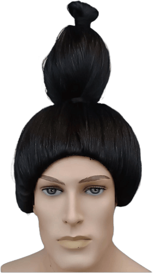 Sumo Chonmage Topknot Wig