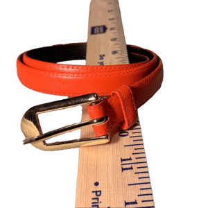 Karen Scott Leather Belt