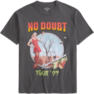 Abercrombie & Fitch Women's Oversized No Doubt Graphic Tee