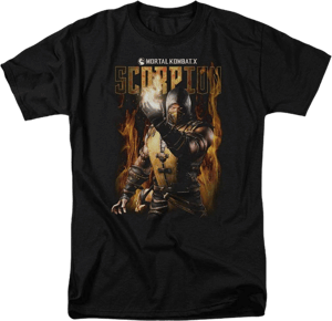 Mortal Kombat Scorpion Men's Regular Fit T-Shirt