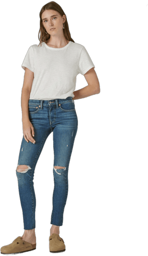 Lucky Brand Women's Ava Mid-Rise Skinny Jeans