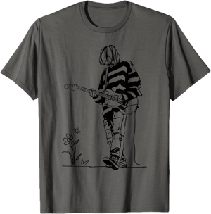 90s Grunge Legend Sketch T-Shirt