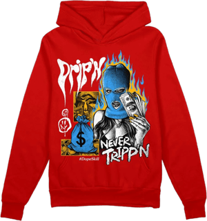 Dopeskill Unisex Drip'n Never Tripp'n Graphic Hoodie Sweatshirt