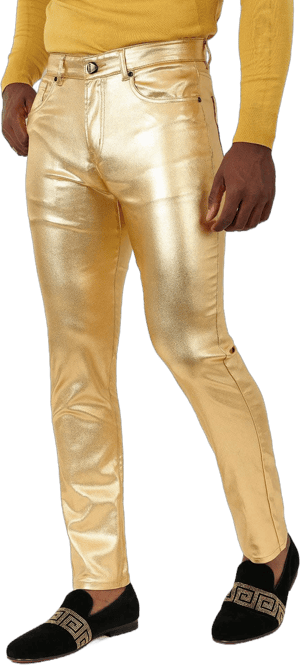 Barabas Glossy Sparkly Dress Pants