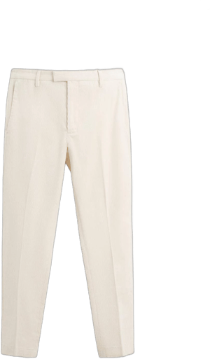 Zara Men's Slim Fit Corduroy Pants