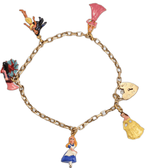 1990s Disney Princesses Enamel Charm Bracelet