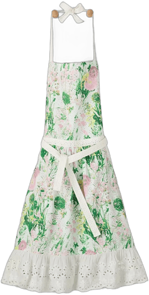 Sur La Table Floral Lace Apron