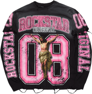 Rockstar Original Tariqa Double Layer Graphic T-Shirt