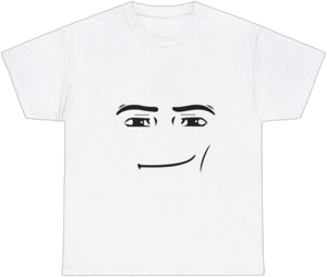 Roblox Face Meme T-Shirt