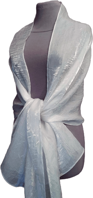 Pearl Organza Shawl