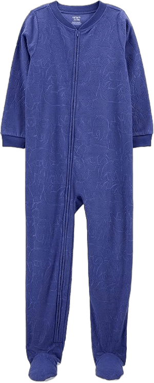 Carter's Boys 1-Piece Bear Fleece Footie Pajamas