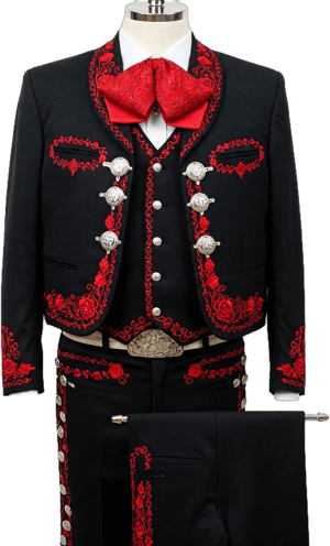 Men's 3-Piece Cotton Charro Suit