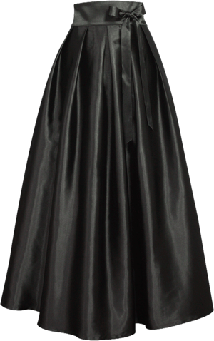 Chic Star Satin Maxi Skirt