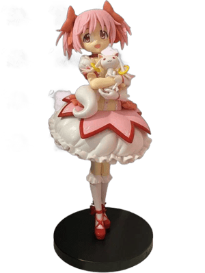 Puella Magi Madoka Magica | Madoka Kaname Figurine Cute Beautiful Lovely Y2K Fairy Pink Coquette majokko milk maid | kawaii Anime Room Decor