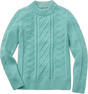 Duluth Trading Company Women's Woolpaca Cable Sweater