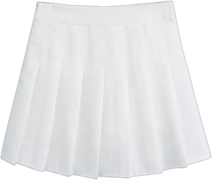 Women's High Waist A-Line Pleated Mini Skirt