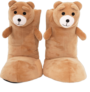 Plush Teddy Bear Boots