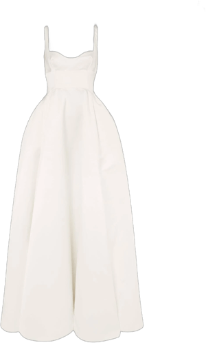 Emilia Wickstead Women's Diamond Duchesse-Satin Gown