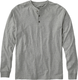 L.L.Bean Men's Traditional Fit Long-Sleeve Henley Tee