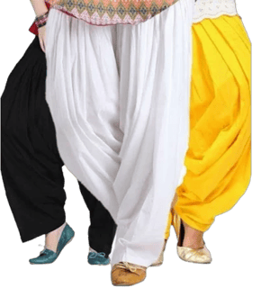 Women Cotton Traditional Regular Fit Patiala Salwar Pant Multicolor