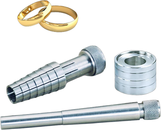 Ring Stretcher Tool Kit – Ring Resizer for Gold, Silver, and Other Soft Metals | Durable and Portable with Mandrel and Expander Rod | Easy-to-Use Sizing Tool for Jewerly at Home or Professional Use