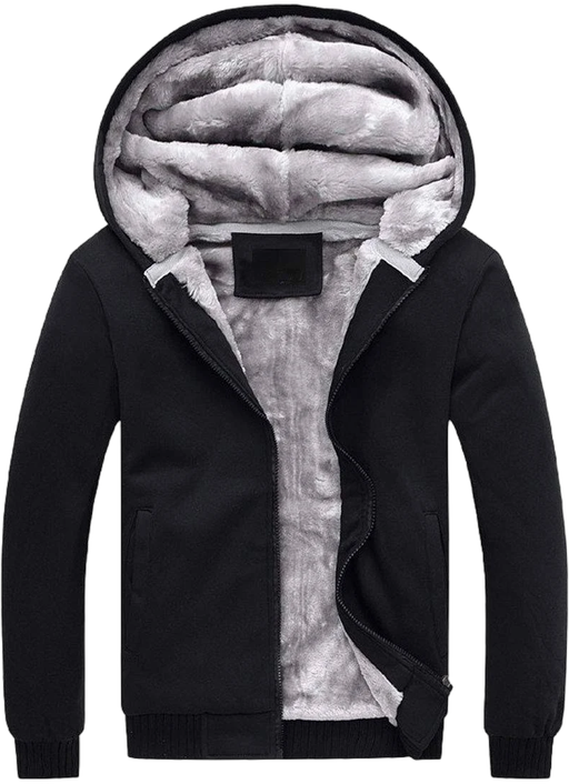 Women's Heavyweight Sherpa Lined Fleece Zip Up Jacket