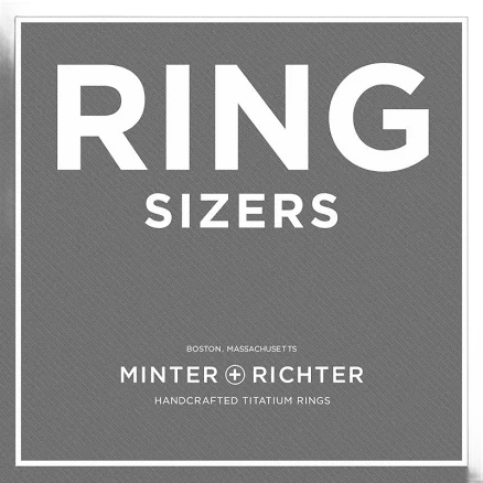 How Do I get My Ring Size? | Minter & Richter Custom Sizer Program