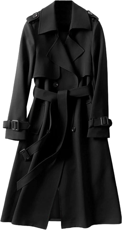 Women's Double Breasted Trench Coat