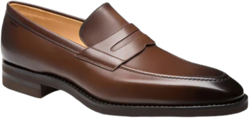 Bally Score 6203093 Men's Brown Leather Loafers MSRP $999