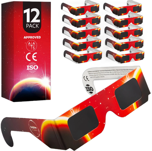 Eclipsee Solar Eclipse Glasses (12 Pack)